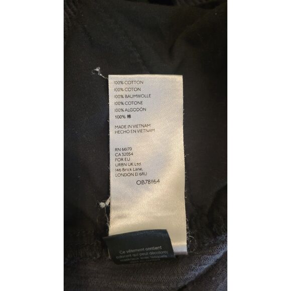 BDG Black Gray Corduroy Pants - Picture 4 of 4